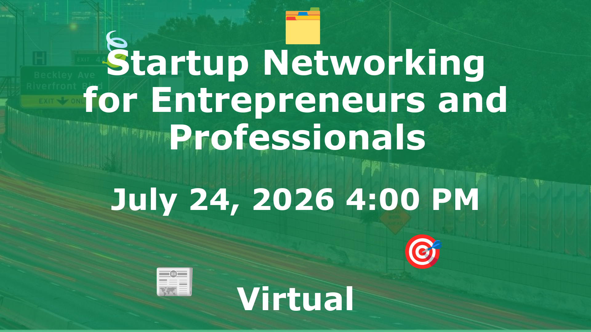 Startup Networking for Entrepreneurs and Professionals event image